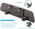 Rear View Mirror, 11.8 Inch Panoramic Anti-Glare Rearview Mirror, Car Interior Clip-On Wide Angle Rear View Mirror to Reduce Blind Spot Effectivel...