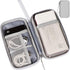 Electronic Organizer Small Travel Cable Organizer Bag, Digital Gadget Organizer Case, Waterproof Travel Gear Storage Carrying Sleeve Pouch for Cab...