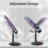 8849 Folding Phone Stand, Height Angle Adjustable Desktop Cell Phone Stand Holder for Desk, Anti-Slip Foldable Desk Phone Holder Compatible for iP...