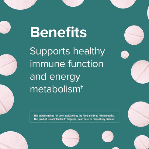 Webber Naturals Vitamin B12 1,000 mcg, 150 Fast-Melting Tablets, Supports Energy Production and Metabolism, Gluten Free, Non-GMO, Vegetarians...