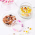 Keip Taoun Pink Glass Beads for Jewelry Making, Bracelet Beads Set for Girls, 1000pcs Including 8mm Assorted Round Beads, 6mm Bicone Crystal Beads...