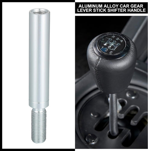 ACROPIX 3" Shift Knob Extender Aluminum Alloy Car Gear Lever Stick Shifter Extension M12x1.25 Fit for Toyota Supra 1993-1998 - Pack of 1...