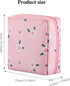 Sanitary Napkin Storage Bag, 2 Pcs Portable Period Bag Zipper Menstrual Pad Bag Reusable Menarche Packs for Women Ladies, First Period Kit for Tee...