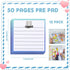 12 Pack Cat Sticky Notes Small to Do List Notepad Funny Cute Note Pads Kitty Sticky Notes Cat Theme Self Stick Note Pads Memo Pads for Office Scho...