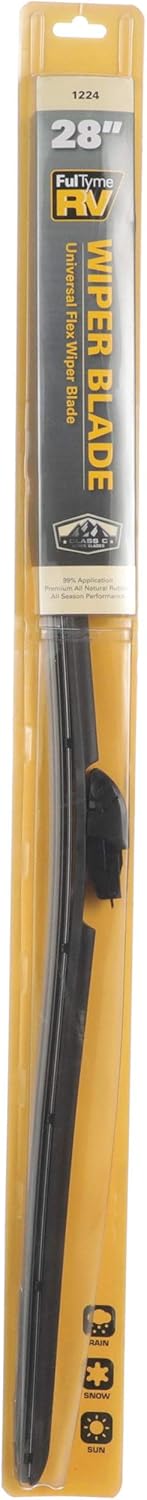 1224 Universal Flex RV Wiper Blade, 28 In., 99% Application Coverage, Class C...
