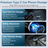 3.4A Car Charger Fast Charging for Google Pixel 8a/8 Pro/8/6 Pro/7 Pro/6a/7/7a,Samsung Car Charger + 3FT Coiled USB C Cable for Samsung Galaxy A55...