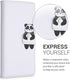kwmobile Wallet Case Compatible with Google Pixel 4a Case for Phone - Wallet Panda Black/Green/White...