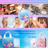 AIPRIDY Charm Bracelet Making Kit,Unicorn Mermaid Crafts Gifts Set Can Inspires Imagination and Creativity,Jewelry Making Kit Perfect Gifts for Gi...