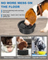 No Spill Water Bowl for Dogs, Slow Drinking Dog Water Dish No Spilling, Messy Splash or Drip, Fits into Elevated Pet Feeder, 30oz Slobber Stopper ...