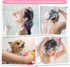 Soft Silicone Hair Scalp Massager Shampoo Brush for Wet Dry Oily Curly Straight Thick Thin Rough Long Short Natural Men Women Kids Pets Hair Care ...