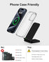 15w Anrdoid Wireless Charging Stand for Google Pixel 8 Pro 7 pro 7a 7 6 pro, QI Wireless Charger Station for Samsung Galaxy S24 S23 S22 Ultra Appl...