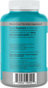 Qunol Magnesium Gummies for Adults, 200mg Magnesium Citrate Gummies, High Absorption Magnesium Supplement, Supports Nerve Health, Bone Health, Mus...