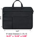 RAINYEAR Laptop Sleeve Carrying Case Compatible with 2022 2021 16 Inch MacBook Pro A2485 M1 Briefcase with Hidden Handle Multiple Pocket Protectiv...