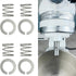 4-Pack Stainless Steel Spring and Washer Fit for Kitchenaid Stand Mixer, Quick Install Accessories and Upgrade Parts Kit...