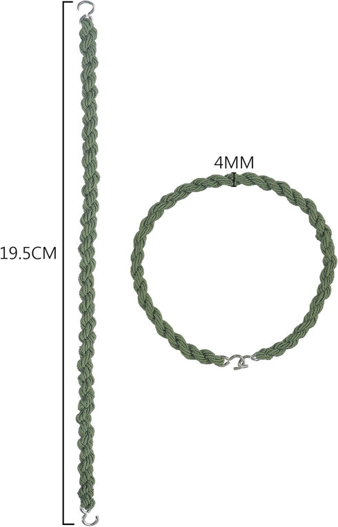 JOVITEC 12 Pieces Elastic Military Boot Bands Boot Blouses Military Straps Elastic Blousing Straps with Metal Hooks...