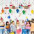 30CT Gone Fishing Party Decorations Fishing Banner Fish Hanging Swirl Ceiling Streamers Little Fisherman The Big One Baby Shower Photo Props Fishi...