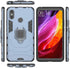 LuluMain Compatible with Xiaomi Mi Max 3 Case, Metal Ring Grip Kickstand Shockproof Hard Bumper Shell (Works with Magnetic Car Mount) Dual Layer R...