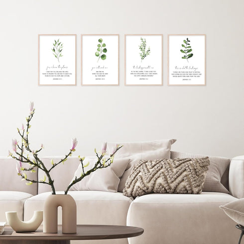 Insire Christian Decor for Wall, Wall Art Poster, Jeremiah 29 11 Wall Decor - Unframed (8x10)...