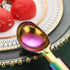 Rainbow Ice Cream Scoop, Berglander Stainless Steel Cookie Scoop Melon Baller Scooper Cones With Titanium Colorful Plating, Specialty Tools and Ga...