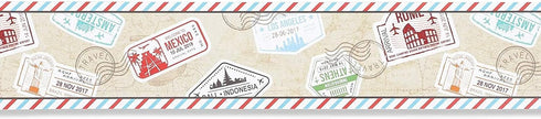 Bulletin Board Borders and Cutouts, Travel Theme Classroom Decor (42 Pieces)...