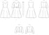 Simplicity Misses' Jacket and Dress Sewing Pattern Kit, Code S9474, Sizes 26W-28W-30W-32W, Multicolor...