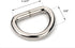 CRAFTMEMORE 1 1/4 & 1 1/2 Inches D-Ring Findings Metal Non Welded D Rings for Belts Bags Lanyard Leathercraft Avail 4 Colors (1 1/2" x 20 pcs, Ant...