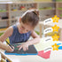 LCD Writing Tablet for Kids 13 Inch,Rechargeable Colorful Drawing Writing Board,Reusable Doodle Pad Electronic Drawing Tablet,Educational and Lear...