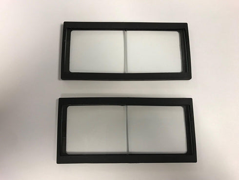 2 EACH Welding helmet magnifier/cheater lens, 2 x 4.25, 1.50 diopter, GLASS...