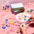 WOOYAS Jewelry Making Kit 120?Pcs Playground Theme Earring Making Kit 6-8 Pairs Fashion Colorful DIY Acrylic Earrings Kits for Women...