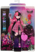 Monster High Doll, Draculaura with Pink & Black Hair in Signature Look with Fashion Accessories & Pet Bat Count Fabulous...