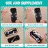 Portable Dental Floss Case Automatic Dental Floss Pick Organizer Case Travel Flosser Dispenser Storage Case Refillable Holder Boxes with 10 Floss ...
