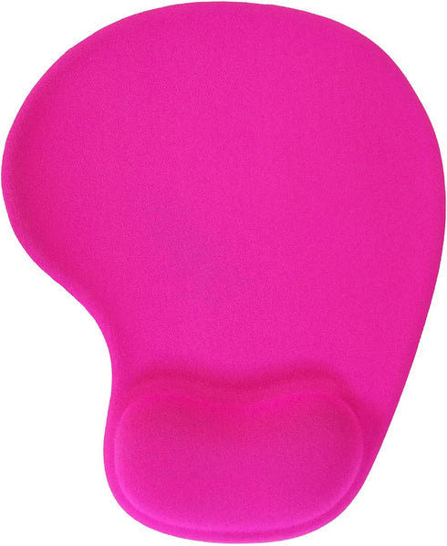 Ergonomic Portable Mouse Pad Non-slip Computer Mouse Pads Small 7D Gel Mouse Pad with Wrist Rest Rose...