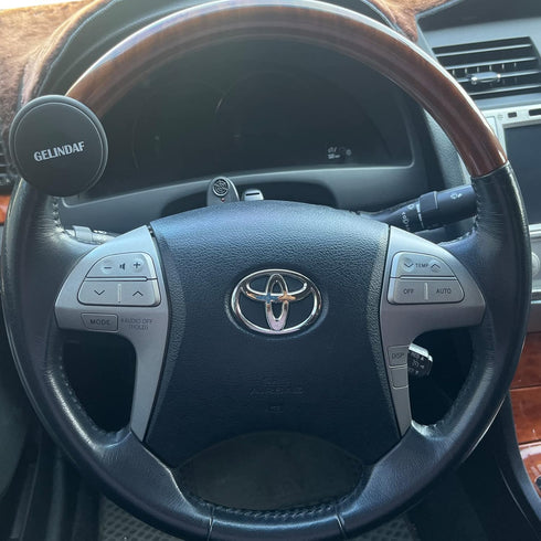 Car Steering Wheel Knob, Smooth Steering Wheel Spinner With Bearing, Universal Silicone Vehicle Steering Wheel Knobs Ball Suicide Knob for Car, SU...