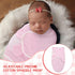 2 Pcs Preemie Swaddle Preemie Swaddle Wrap Adjustable Swaddle Blanket Preemie Cotton Swaddle Blanket for Preemie Boys Girls Sleep (Pink, Yellow)...
