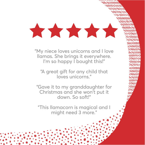 GUND Cotton Candy Llamacorn Plush Toy, Unicorn Stuffed Animal for Ages 1 and Up, Blue/Rainbow, 11”...