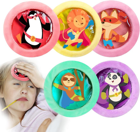 Kids Ice Pack, Hot or Cold Pack Gel Cooling Pad, Reusable for Injuries Medical Health,Swelling and Pain Relief, Tired Eyes, Child Injury, Headache...