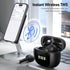 CALCINI Wireless Earbuds, Bluetooth Earbuds 5.3 with LED Power Display Charging Case (Black)...