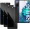 Lyphpe?3 Pack Privacy Screen Protector for samsung galaxy S20FE 9H Tempered Glass Anti-Spy Private Film Compatible for Samsung S20FE Case Friendly...
