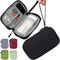 Electronic Organizer Case, Travel Cable Organizer Pouch Electronic Accessories Carry Case Water Resistant Organizer Pouch Bag for Cable, Cord, Cha...