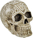 Private Label Celtic Owl Knotwork Human Skull Statue Pagan...