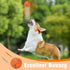 Dog Balls for Aggressive Chewers, Indestructible Bouncy Floating Balls for Training Dog Catch and Fetch, Sturdy Solid Tennis Ball Toys for Large M...