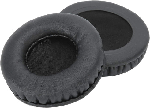 Foam Ear Pad Replacement Cushions, 75MM/3.0in Headphone Universal Ear Cushions Replacement Headset Noise Reduction Foam Ear Pads Covers Black...