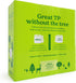 Caboo Tree Free Toilet Paper, Septic Safe Bath Tissue, Quick Dissolving 2 Ply Sheets - 300 Sheets Per Roll, 9 Double Rolls...