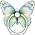 Cavdycidy Bling Metal Cute Butterfly Cell Phone Ring Holder 360°Rotation Finger Stand Kickstand Universal Compatible with All Smartphone(Diamond W...