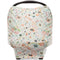 Parker Baby 4 in 1 Car Seat Cover for Girls - Stretchy Carseat Canopy, Nursing Cover, Grocery Cart Cover, High Chair Cover - Bloom...