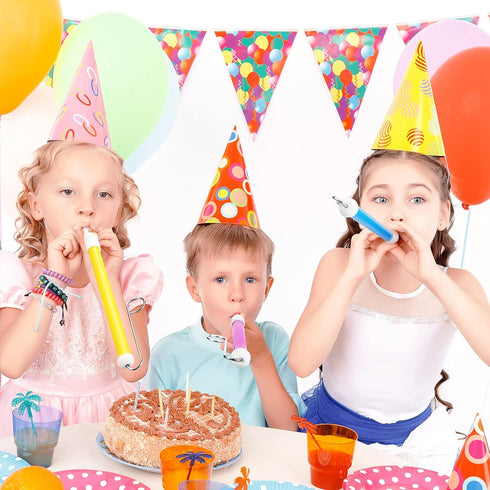 Boao 3 Pieces Slide Whistle, Slide Whistle Musical Instrument Toy for Parent-Child Games, Children's Speech and Oral Muscle Training, 10.5 Inch (B...