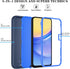 Qinmay Phone Case for Samsung Galaxy A25 5G Case with HD Screen Protector, Samsung A25 5G Case Durable Shockproof 3-Layer Cover for Galaxy A25 5G ...