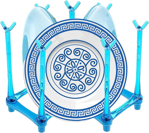 Retractable Cup Drying Rack, Drinking Glass and Sports Bottle Drainer Stand, Plastic Bag Dryer and Mug Tree for Kitchen Countertop...