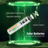 EBL AAA Rechargeable Batteries (4 Counts) 1100mAh Pre-Charged Triple A NiMH Battery with Retail Package...
