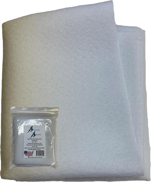 Awesome Aquatic Micron Polishing Felt Filter Pad (50 Micron 24 x 36)...